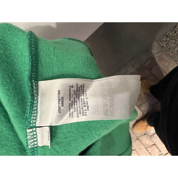 J.W. Anderson Classic Green Logo Hoodie [New} - Picture 7 of 8